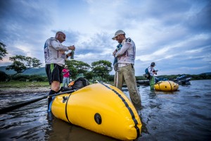 Godzone Adventure Team paddling Alpacka Gnus at the 2015 ARWC Pantanal.
